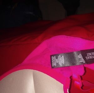 Hot pink Victoria Secret push up 34D 2 cups larger